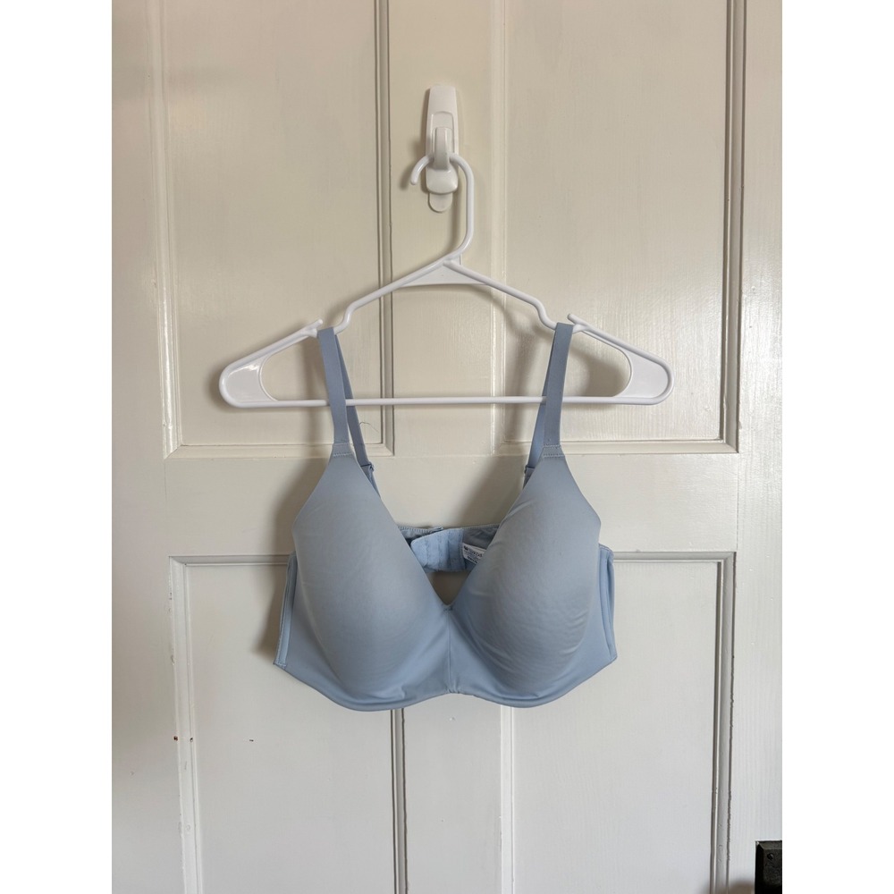 Wacoal blue Comfort First wireless t-shirt bra size 38DD (E)